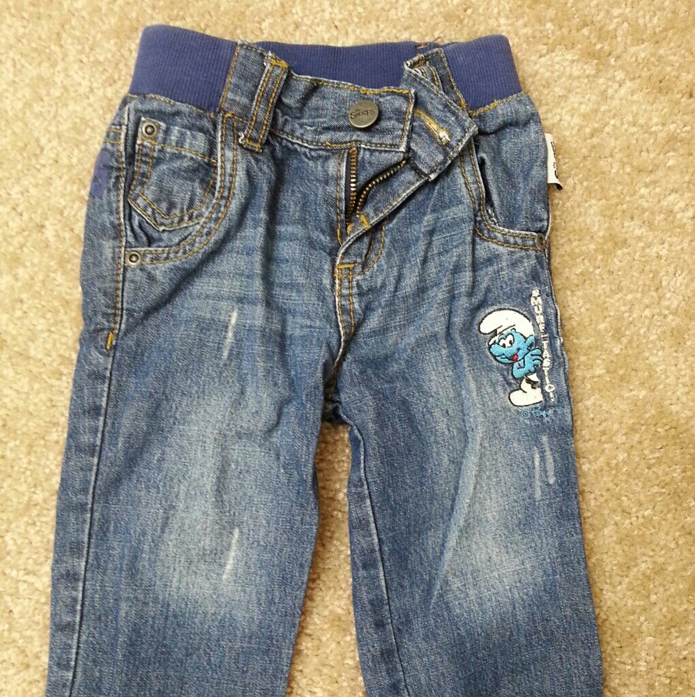 Denim pants for baby boys